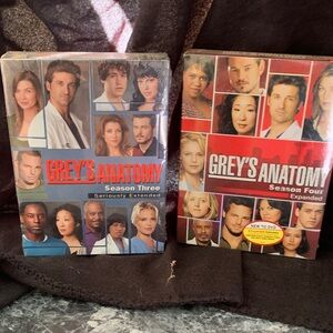 Grey's Anatomy Season 3 and 4 DVD Set